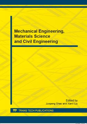 Shao / Liu |  Mechanical Engineering, Materials Science and Civil Engineering | eBook | Sack Fachmedien