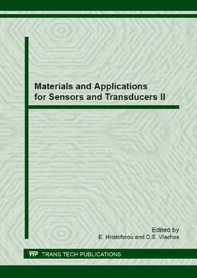 Hristoforou / Vlachos |  Materials and Applications for Sensors and Transducers II | eBook | Sack Fachmedien