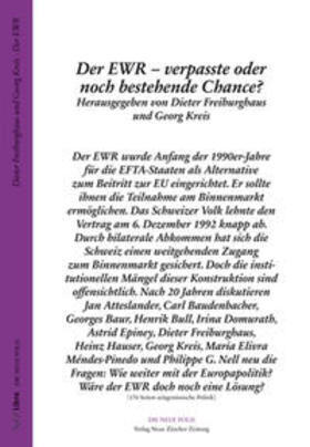 Freiburghaus / Kreis |  Der EWR - verpasste oder noch bestehende Chance? | Buch |  Sack Fachmedien