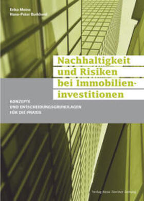 Meins / Burkhard |  Nachhaltigkeit und Risiken bei Immobilieninvestitionen | Buch |  Sack Fachmedien