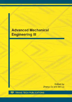 Du / Liu |  Advanced Mechanical Engineering III | eBook | Sack Fachmedien