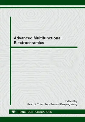 Li / Tan / Wang |  Advanced Multifunctional Electroceramics | eBook | Sack Fachmedien