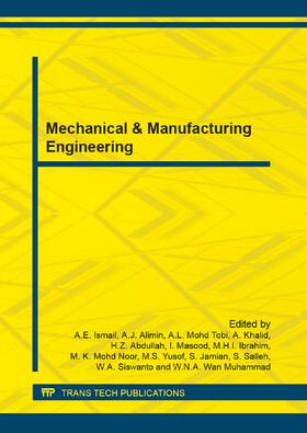 Ismail / Alimin / Jamian |  Mechanical & Manufacturing Engineering | eBook | Sack Fachmedien