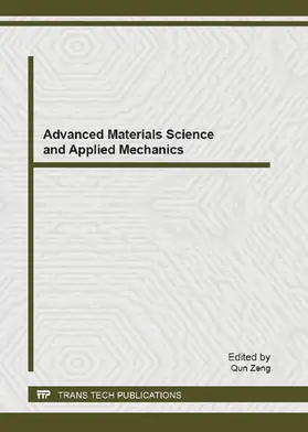 Zeng |  Advanced Materials Science and Applied Mechanics | eBook | Sack Fachmedien