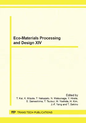 Kai / Mizuta / Yang |  Eco-Materials Processing and Design XIV | eBook | Sack Fachmedien