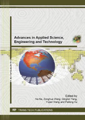 Na / Wang / Yang |  Advances in Applied Science, Engineering and Technology | eBook | Sack Fachmedien