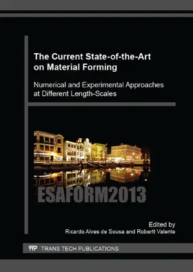 de Sousa / Valente |  The Current State-of-the-Art on Material Forming | eBook | Sack Fachmedien