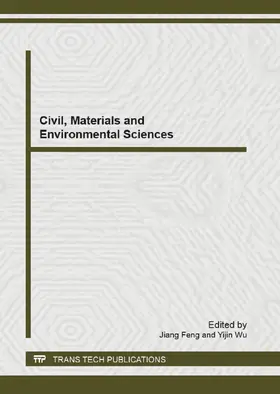 Feng / Wu |  Civil, Materials and Environmental Sciences | eBook | Sack Fachmedien