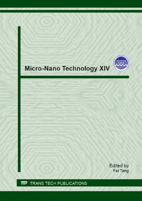 Tang |  Micro-Nano Technology XIV | eBook | Sack Fachmedien