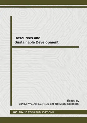 Wu / Lu / Xu |  Resources and Sustainable Development | eBook | Sack Fachmedien