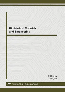 Ma |  Bio-Medical Materials and Engineering | eBook | Sack Fachmedien