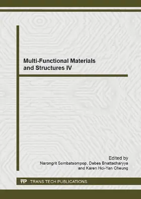 Sombatsompop / Bhattacharyya / Cheung |  Multi-Functional Materials and Structures IV | eBook | Sack Fachmedien