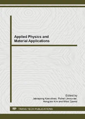 Kaewkhao / Limsuwan / Kim |  Applied Physics and Material Applications | eBook | Sack Fachmedien