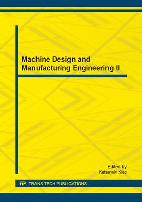 Kida |  Machine Design and Manufacturing Engineering II | eBook | Sack Fachmedien