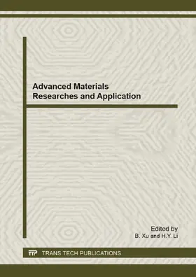 Xu / Li |  Advanced Materials Researches and Application | eBook | Sack Fachmedien