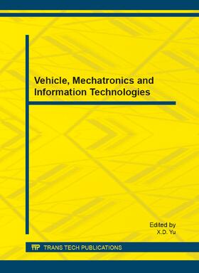 Yu |  Vehicle, Mechatronics and Information Technologies | eBook | Sack Fachmedien