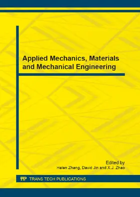 Zhang / Jin / Zhao |  Applied Mechanics, Materials and Mechanical Engineering | eBook | Sack Fachmedien