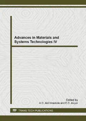 Ibhadode / Aluyor |  Advances in Materials and Systems Technologies IV | eBook | Sack Fachmedien