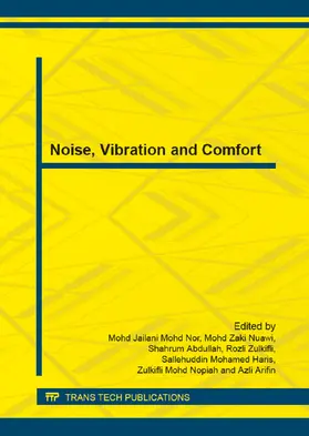 Mohd Nor / Nuawi / Abdullah |  Noise, Vibration and Comfort | eBook | Sack Fachmedien