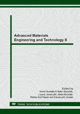 Abdullah / Jamaludin / Abd Razak |  Advanced Materials Engineering and Technology II | eBook | Sack Fachmedien