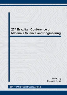 Hotza / de Oliveira |  20th Brazilian Conference on Materials Science and Engineering | eBook | Sack Fachmedien