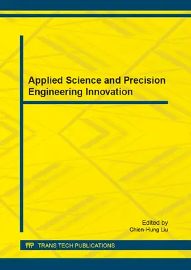 Liu |  Applied Science and Precision Engineering Innovation | eBook | Sack Fachmedien