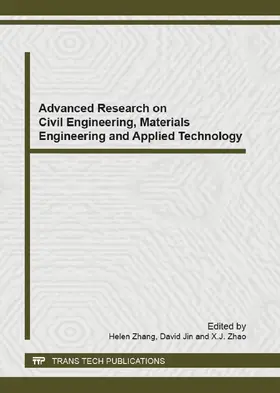 Zhang / Jin / Zhao |  Advanced Research on Civil Engineering, Materials Engineering and Applied Technology | eBook | Sack Fachmedien