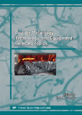 Upadhyaya |  Powder Metallurgy Technology and Equipment: Selected Topics | eBook | Sack Fachmedien