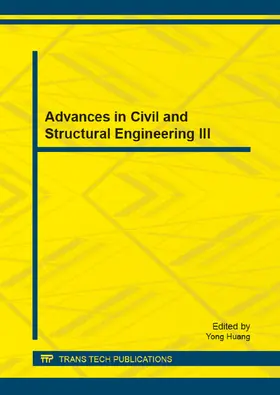 Huang |  Advances in Civil and Structural Engineering III | eBook | Sack Fachmedien