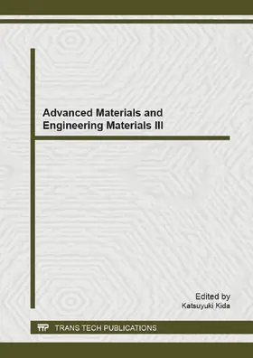 Kida |  Advanced Materials and Engineering Materials III | eBook | Sack Fachmedien