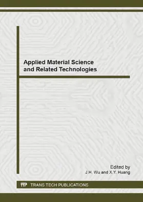 Wu / Huang |  Applied Material Science and Related Technologies | eBook | Sack Fachmedien