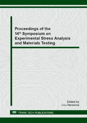 Marsavina |  Proceedings of the 14th Symposium on Experimental Stress Analysis and Materials Testing | eBook | Sack Fachmedien