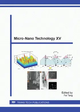 Tang |  Micro-Nano Technology XV | eBook | Sack Fachmedien