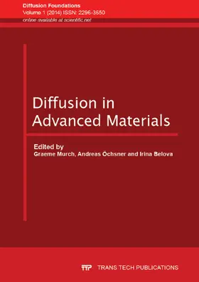 Murch / Öchsner / Belova |  Diffusion in Advanced Materials | eBook | Sack Fachmedien