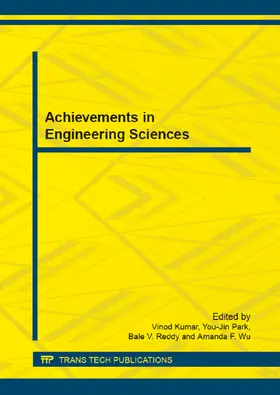 Kumar / Park / Reddy |  Achievements in Engineering Sciences | eBook | Sack Fachmedien