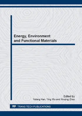 Han / Wu / Zhao |  Energy, Environment and Functional Materials | eBook | Sack Fachmedien