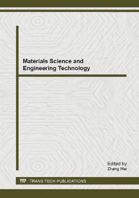 Mei |  Materials Science and Engineering Technology | eBook | Sack Fachmedien