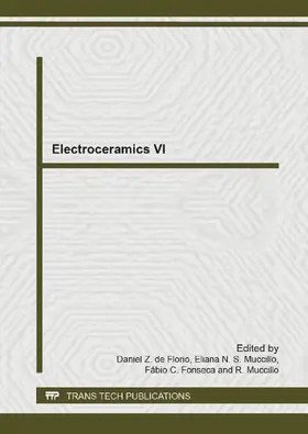 de Florio / Muccillo / Fonseca |  Electroceramics VI | eBook | Sack Fachmedien