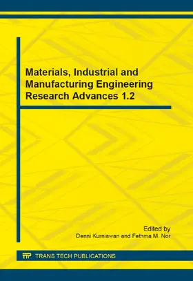 Kurniawan / Nor |  Materials, Industrial and Manufacturing Engineering Research Advances 1.2 | eBook | Sack Fachmedien