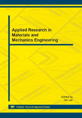 Lee |  Applied Research in Materials and Mechanics Engineering | eBook | Sack Fachmedien