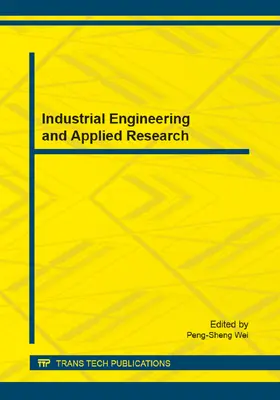 Wei |  Industrial Engineering and Applied Research | eBook | Sack Fachmedien