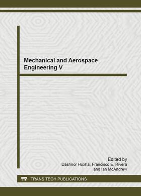 Hoxha / Rivera / McAndrew |  Mechanical and Aerospace Engineering V | eBook | Sack Fachmedien