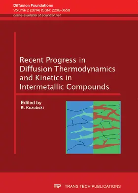 Abdank-Kozubski |  Recent Progress in Diffusion Thermodynamics and Kinetics in Intermetallic Compounds | eBook | Sack Fachmedien