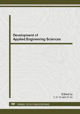 Yu / Xu |  Development of Applied Engineering Sciences | eBook | Sack Fachmedien