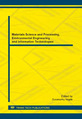 Hegde |  Materials Science and Processing, Environmental Engineering and Information Technologies | eBook | Sack Fachmedien