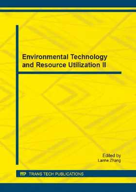 Zhang |  Environmental Technology and Resource Utilization II | eBook | Sack Fachmedien