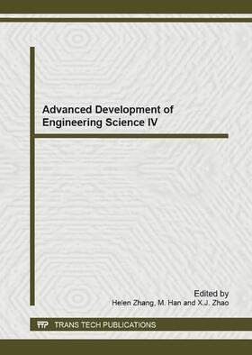 Zhang / Han / Zhao |  Advanced Development of Engineering Science IV | eBook | Sack Fachmedien