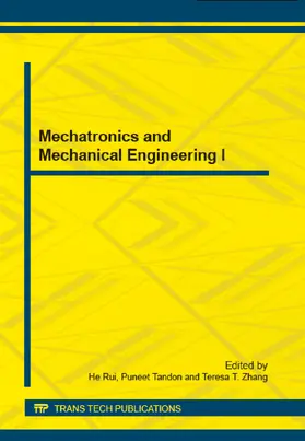 Rui / Tandon / Zhang |  Mechatronics and Mechanical Engineering I | eBook | Sack Fachmedien