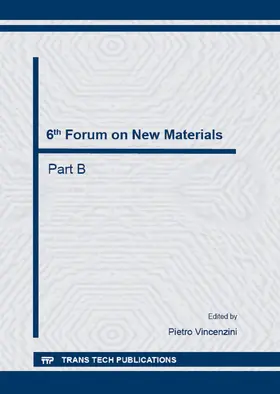 Vincenzini |  6th Forum on New Materials - Part B | eBook | Sack Fachmedien