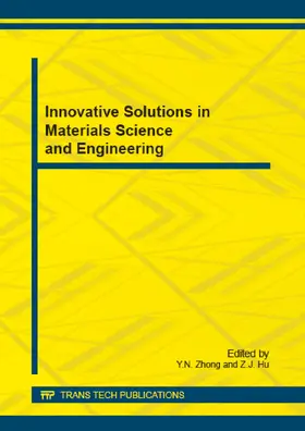 Zhong / Hu |  Innovative Solutions in Materials Science and Engineering | eBook | Sack Fachmedien